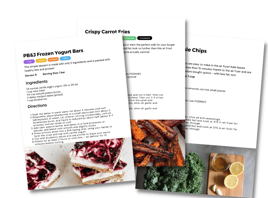 Veggie Recipe Book Inside 2