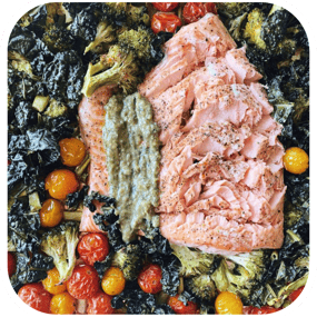 Sheet Pan Salmon