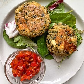 Spinach Quinoa Cakes